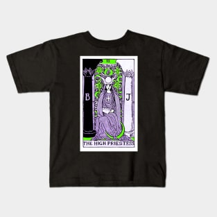 The High Priestess Tarot Gard Kids T-Shirt